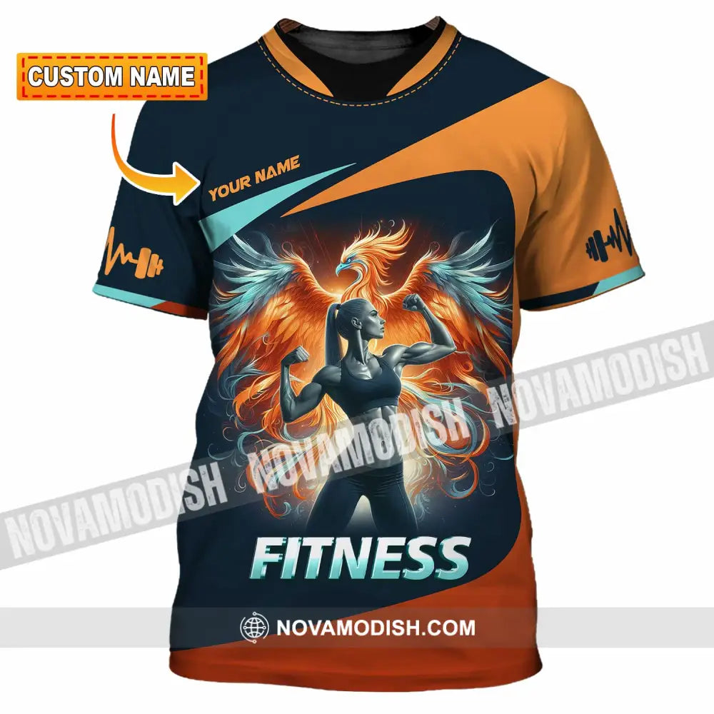 Unisex Shirt - Custom Text Shirt Fitness Shirt T-shirt