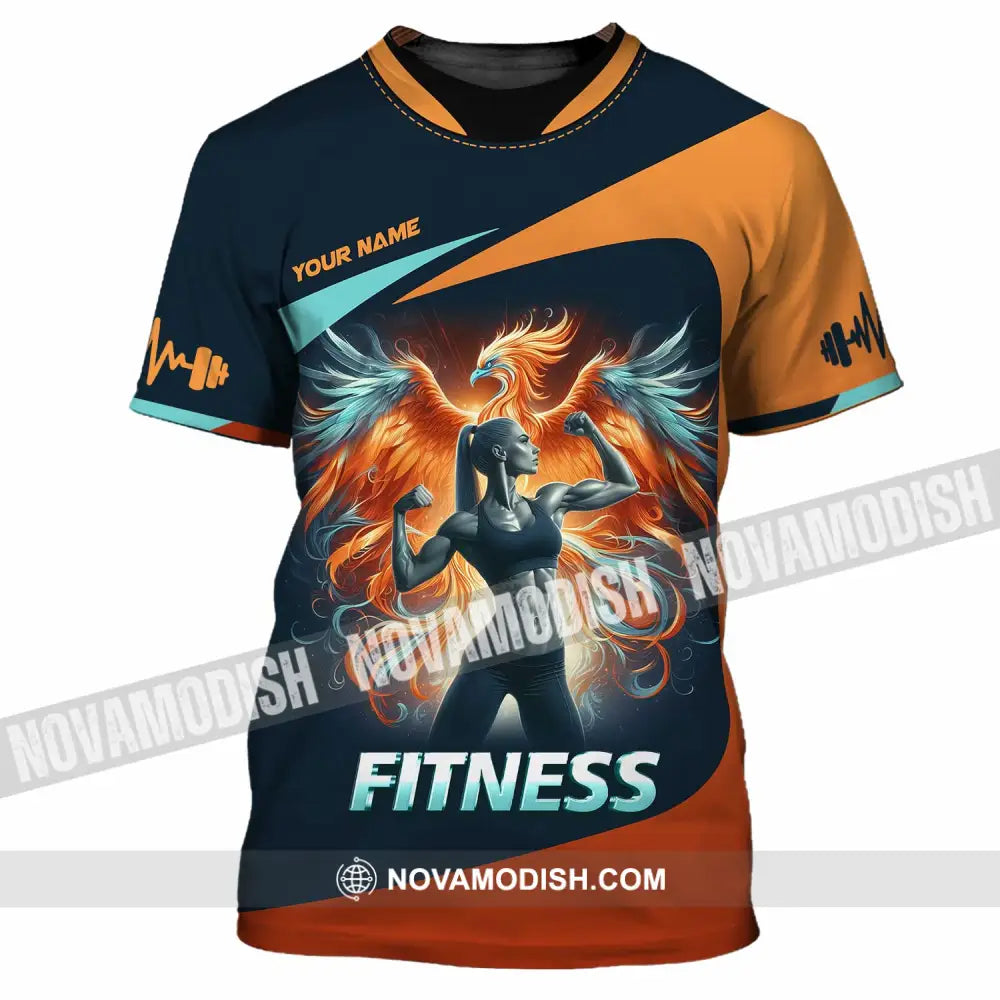 Unisex Shirt - Custom Text Shirt Fitness Shirt T-Shirt / S T-shirt