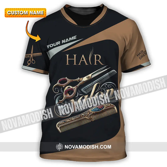 Unisex Shirt - Custom Text Shirt For Hair Salon T-shirt
