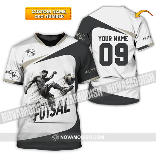 Unisex Shirt - Custom Text Futsal T-Shirt