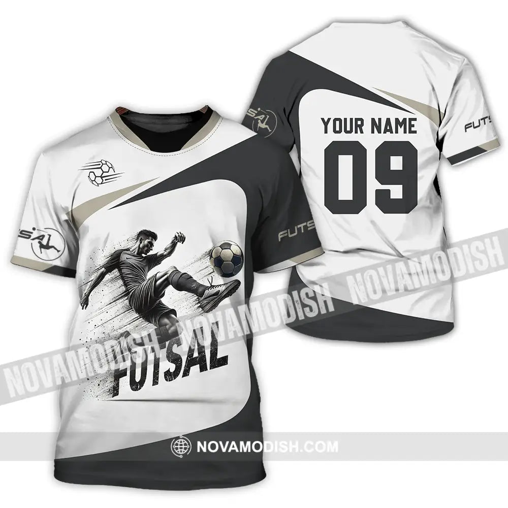 Unisex Shirt - Custom Text Futsal T-Shirt / S T-Shirt