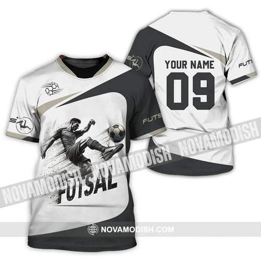 Unisex Shirt - Custom Text Futsal T-Shirt / S T-Shirt
