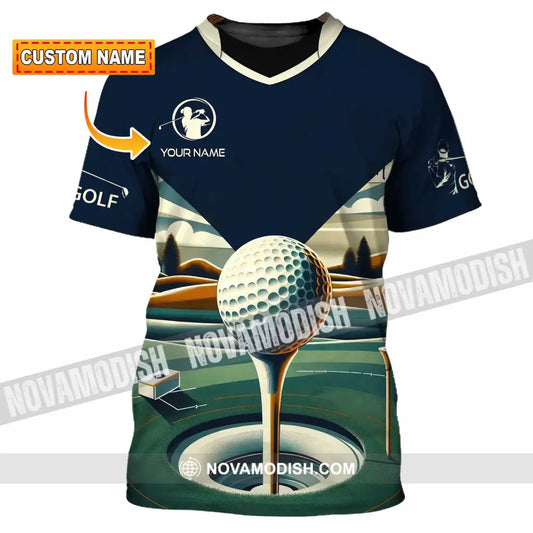 Unisex Shirt - Custom Text Shirt Golf Shirt T-Shirt / S T-shirt