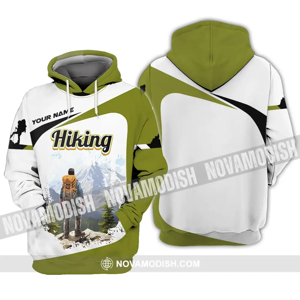 Unisex Shirt - Custom Text Shirt Hiking Hoodie / S T-shirt