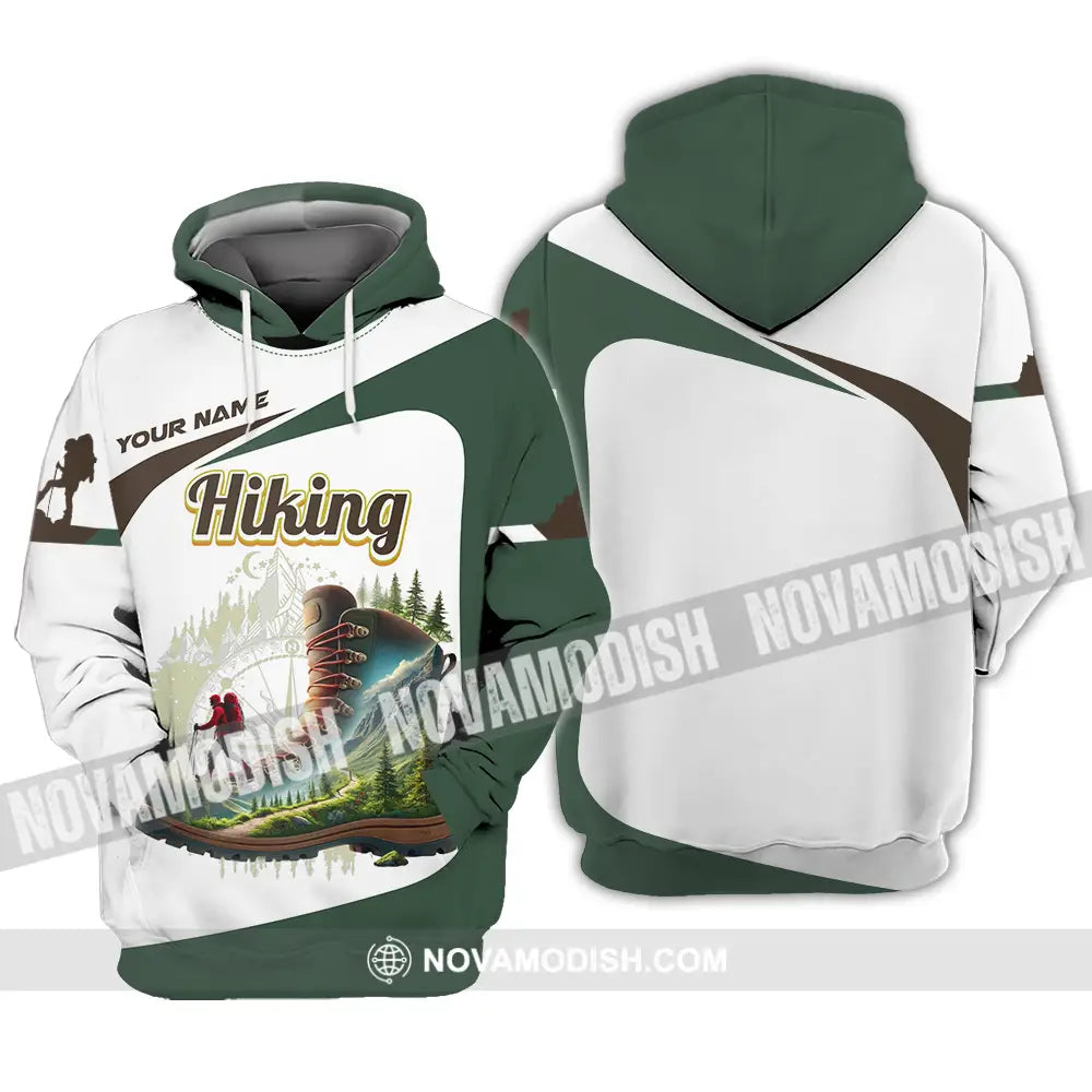 Unisex Shirt - Custom Text Shirt Hiking Lover Hoodie / S T-shirt