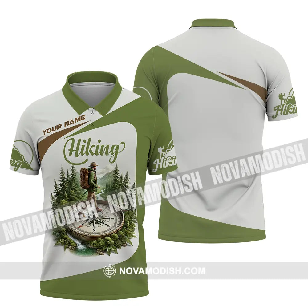 Unisex Shirt - Custom Text Shirt Hiking Shirt Polo Shirt / S T-shirt