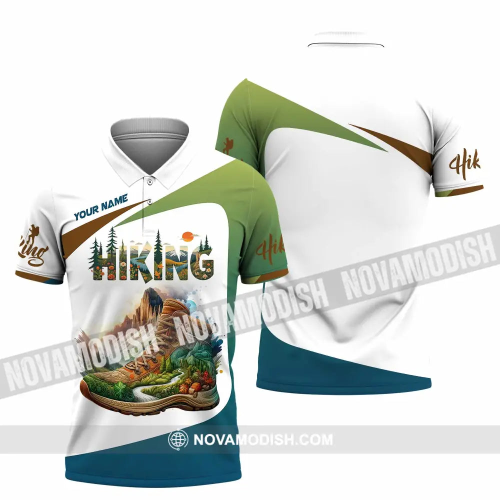 Unisex Shirt - Custom Text Shirt Hiking Shirt Polo Shirt / S T-shirt