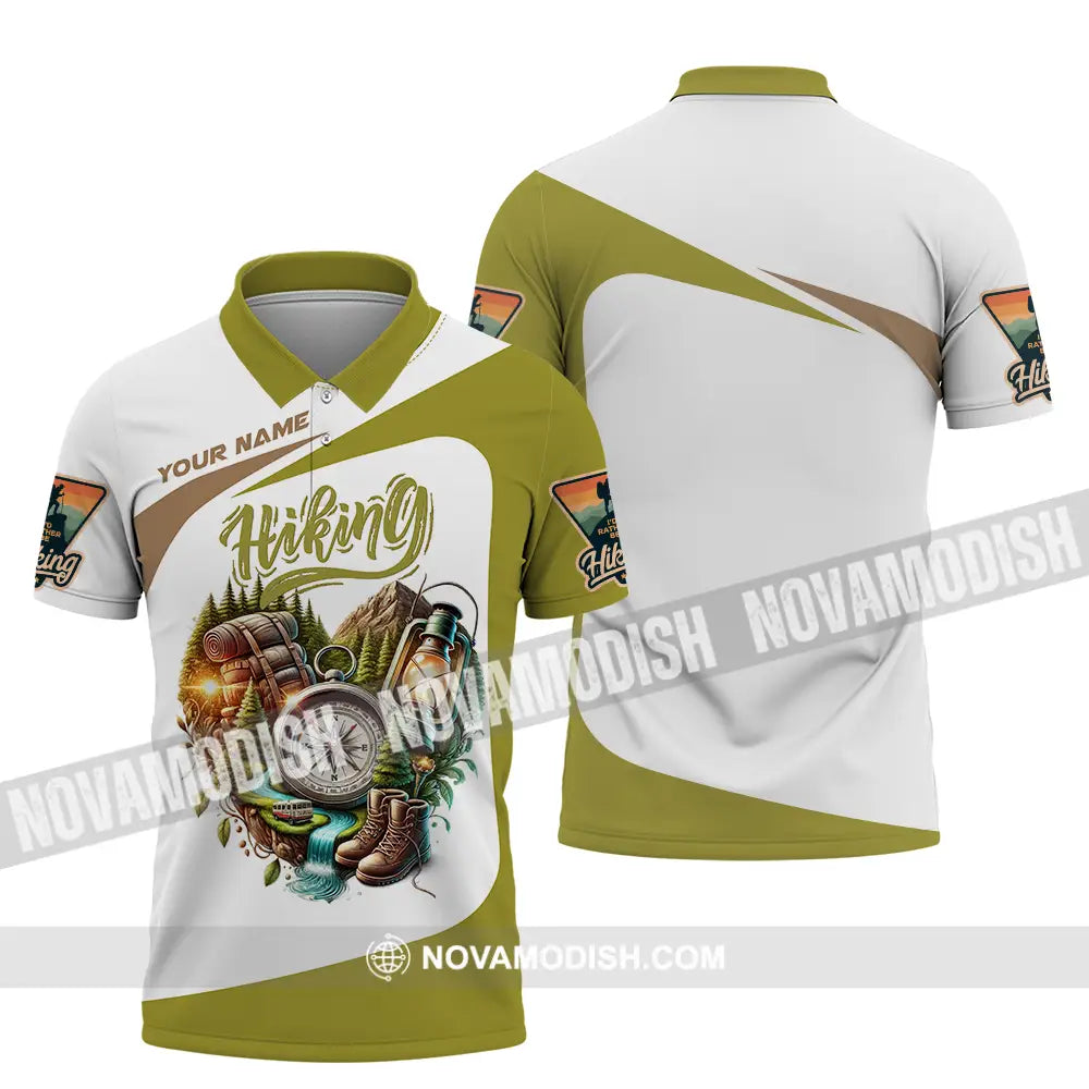 Unisex Shirt - Custom Text Shirt Hiking Shirt Polo Shirt / S T-shirt