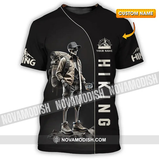 Unisex Shirt - Custom Text Hiking T-Shirt