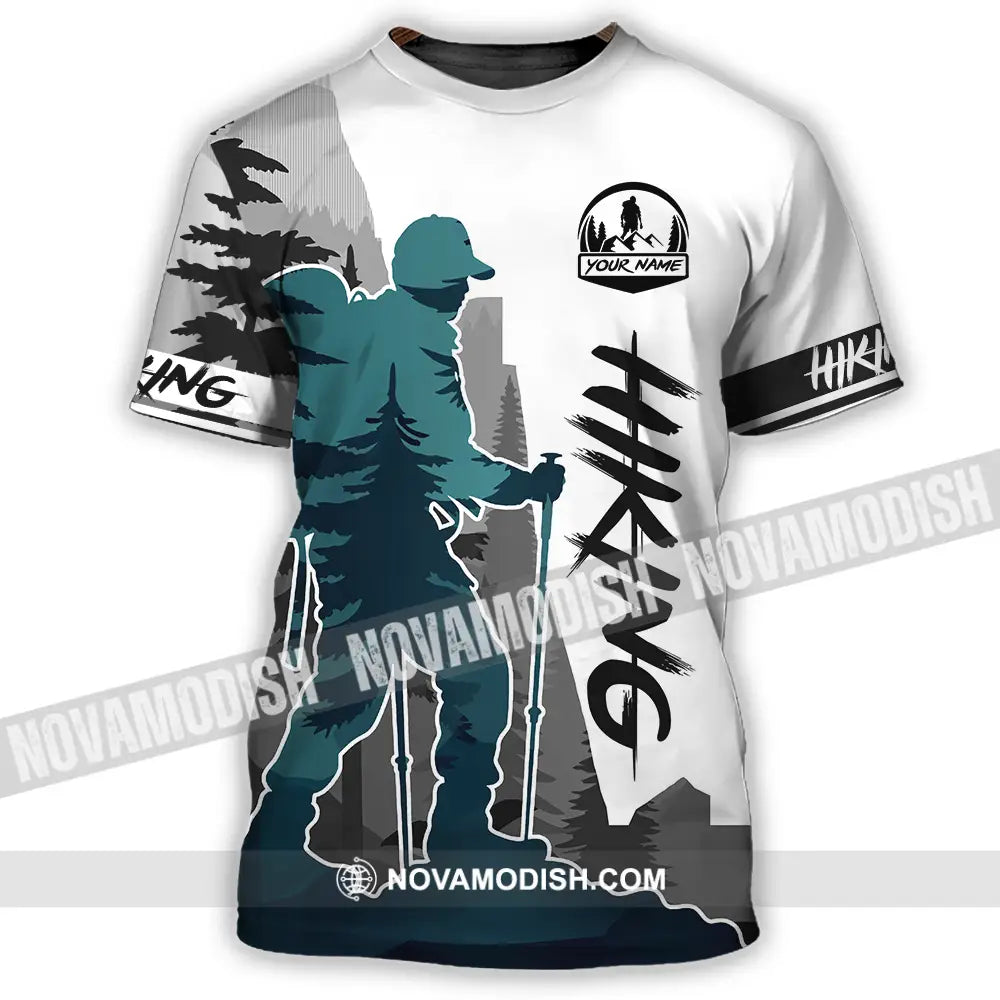 Unisex Shirt - Custom Text Shirt Hiking T-Shirt / S T-shirt