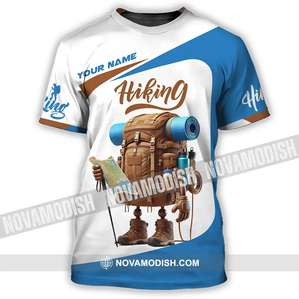 Unisex Shirt - Custom Text Shirt Hiking T-Shirt / S T-shirt
