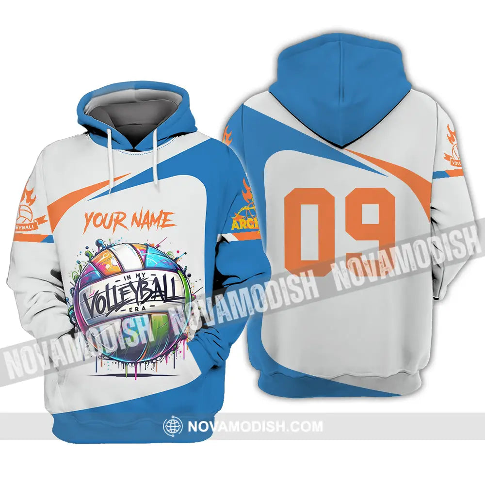 Unisex Shirt - Custom Text Shirt In My Volleyball Hoodie / S T-shirt