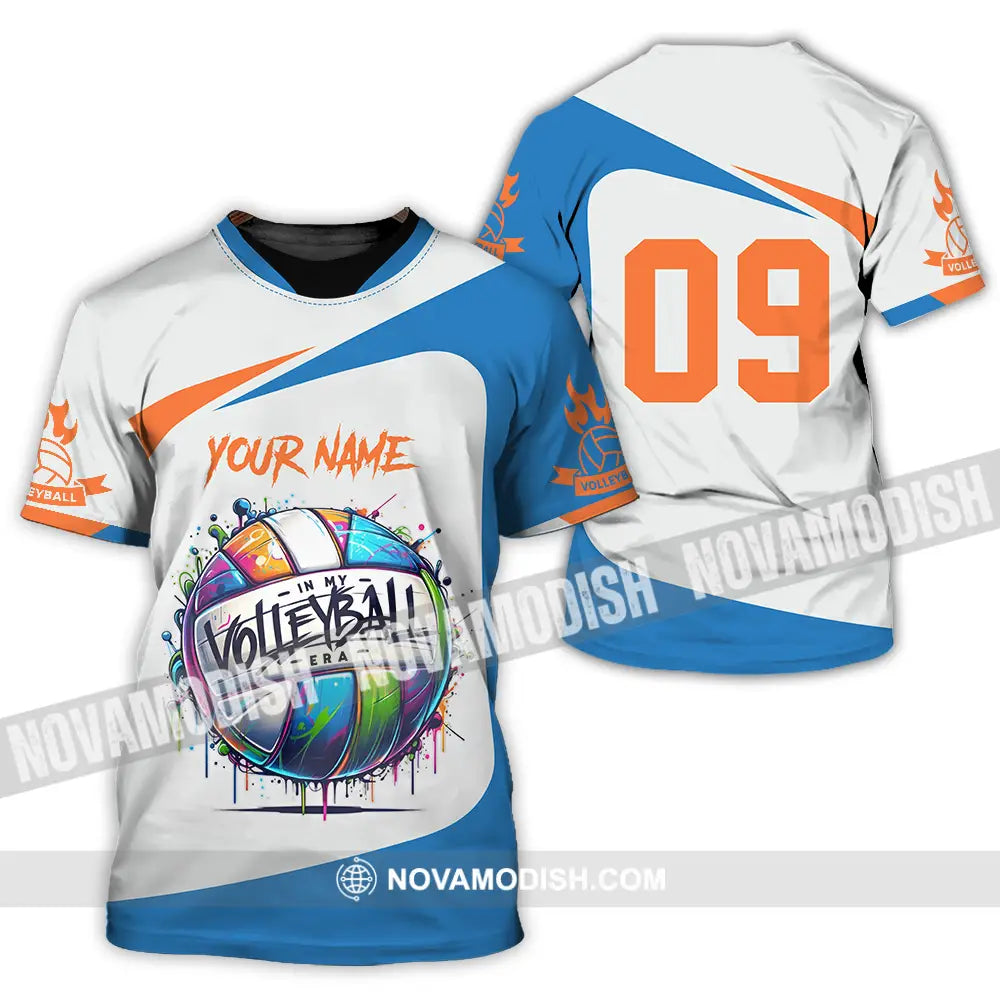 Unisex Shirt - Custom Text Shirt In My Volleyball T-Shirt / S T-shirt