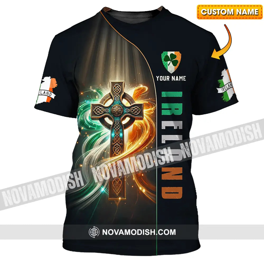 Unisex Shirt - Custom Text Shirt Ireland T-shirt