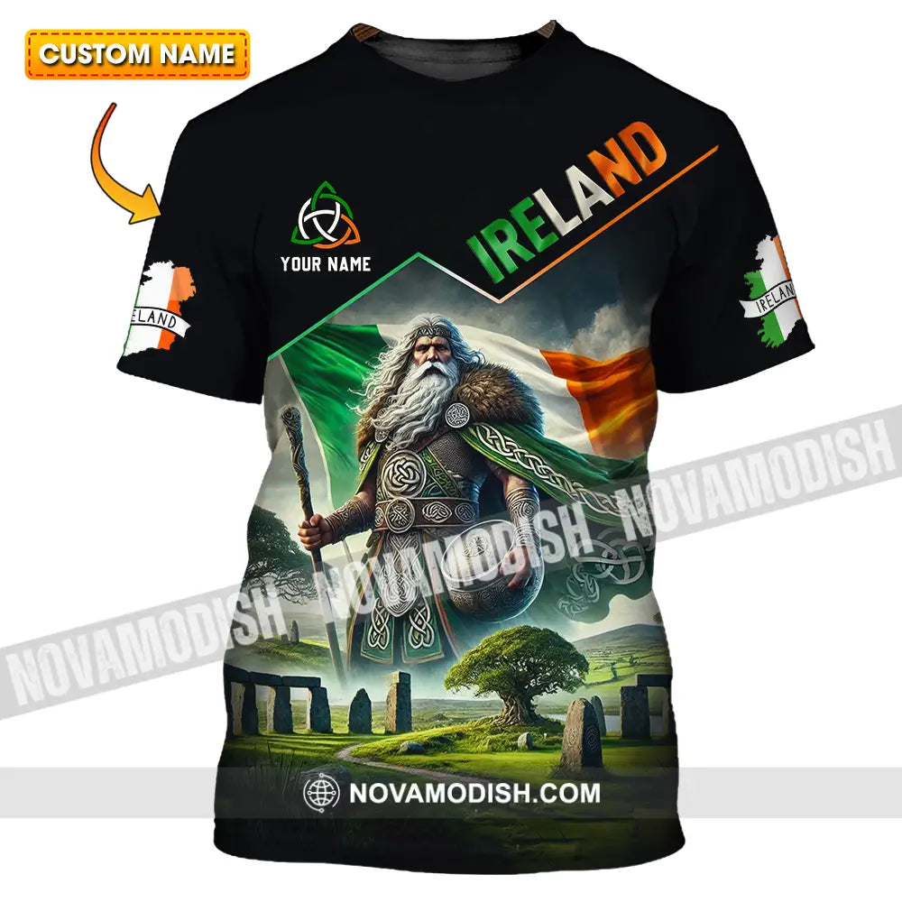Unisex Shirt - Custom Text Shirt Ireland T-shirt