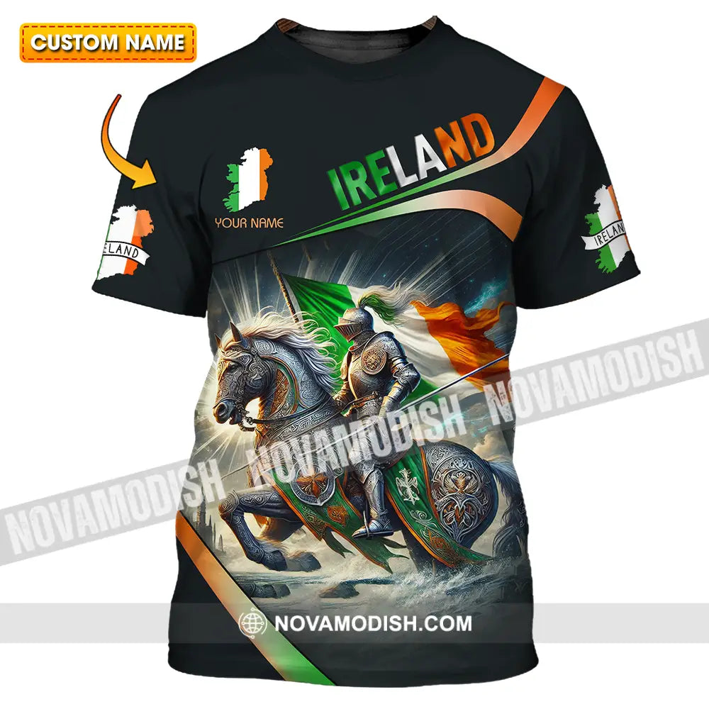 Unisex Shirt - Custom Text Shirt Ireland T-shirt