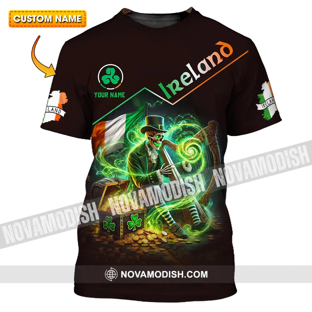 Unisex Shirt - Custom Text Shirt Ireland T-shirt