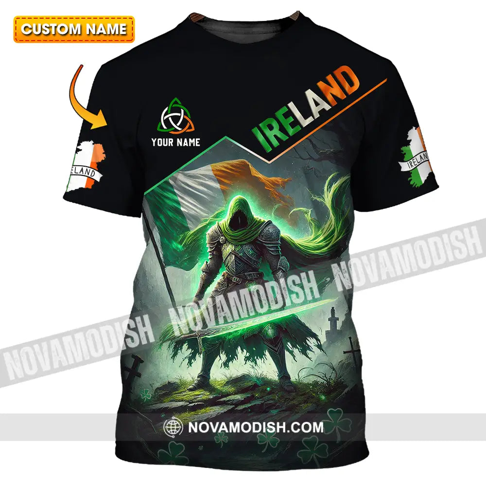 Unisex Shirt - Custom Text Shirt Ireland T-shirt