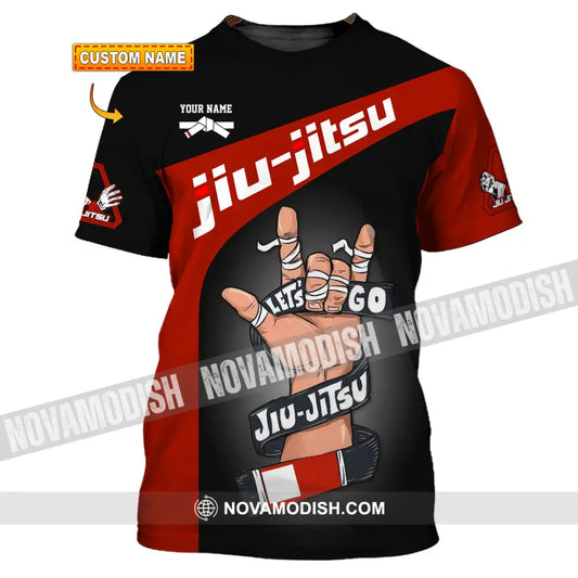 Unisex Shirt - Custom Text Shirt Jiu Jitsu Shirt T-shirt