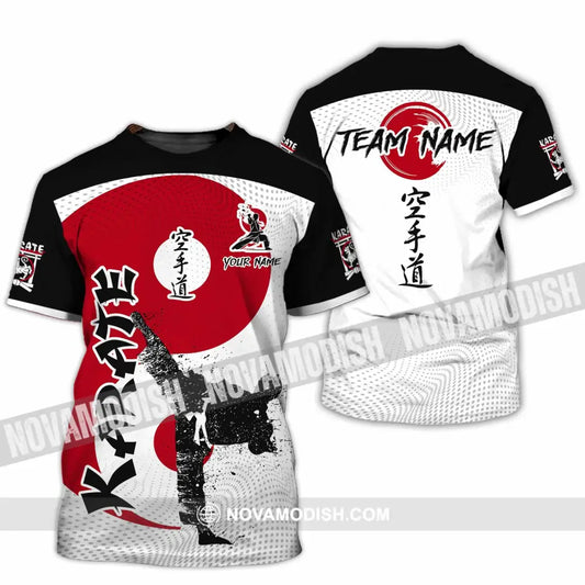 Unisex Shirt - Custom Text Shirt Karate Shirt T-Shirt / S T-shirt