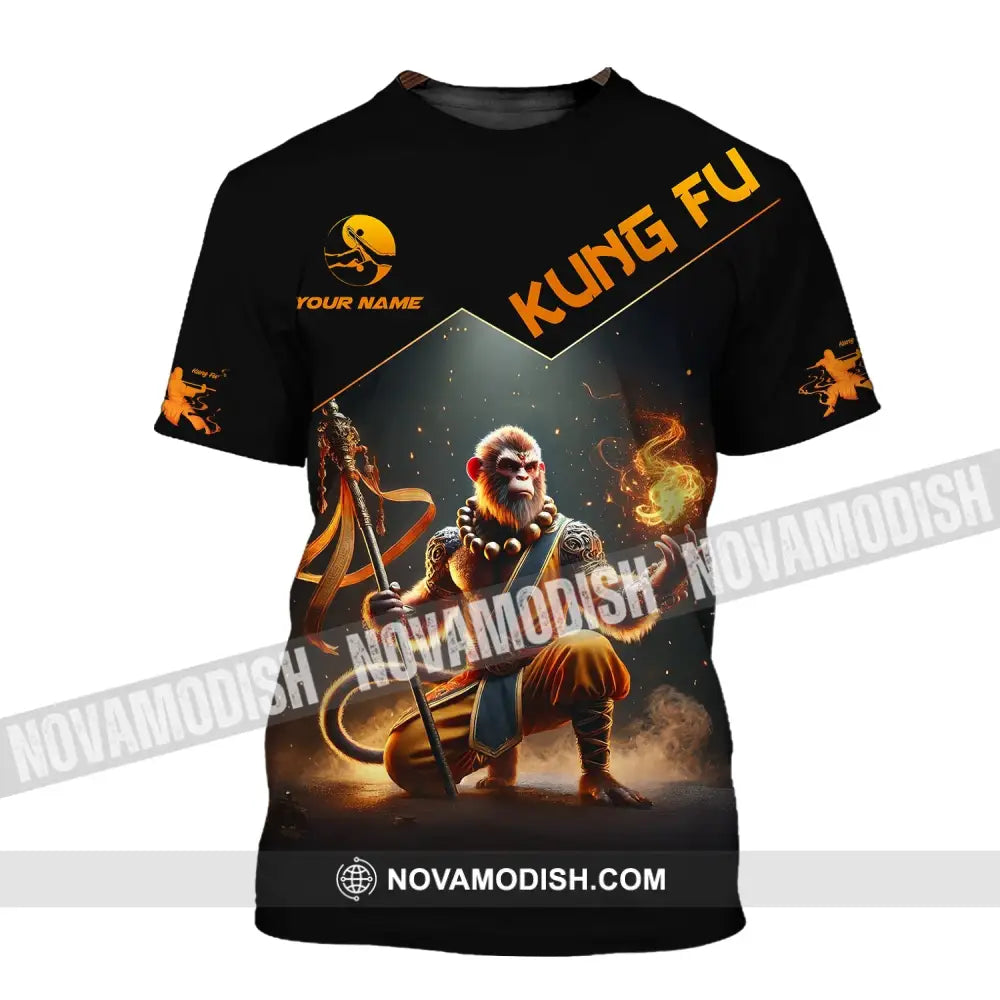 Unisex Shirt - Custom Text Kung Fu T-Shirt / S T-Shirt