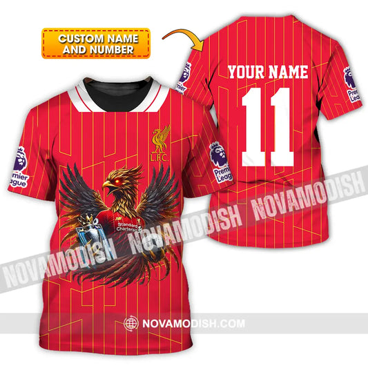 Unisex Shirt - Custom Text Shirt Liverpool Shirt T-shirt