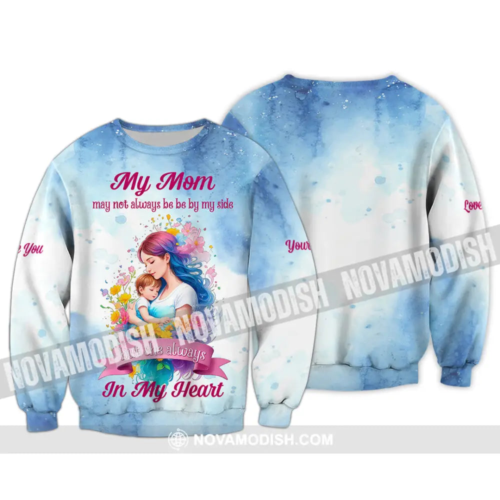Unisex Shirt - Custom Text Shirt Love Mom Shirt Mother’s Day Gift Long Sleeve / S T-shirt