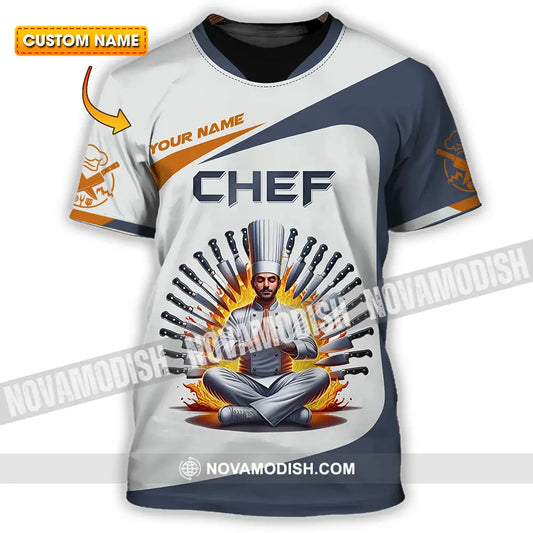 Unisex Shirt - Custom Text Shirt Master Chef T-shirt