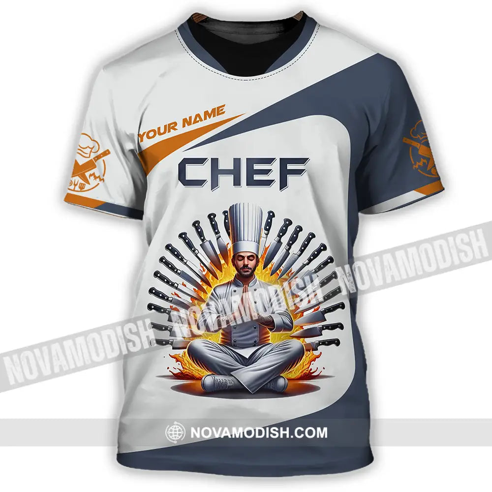 Unisex Shirt - Custom Text Shirt Master Chef T-Shirt / S T-shirt