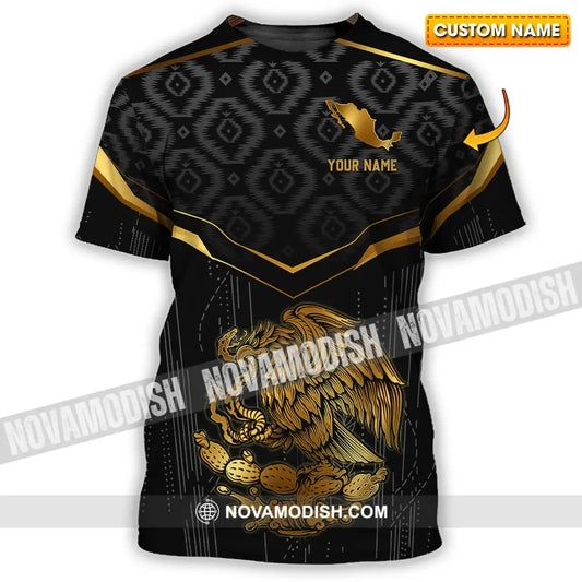 Unisex Shirt - Custom Text Shirt Mexico Fire Graphic Classic Shirt T-shirt
