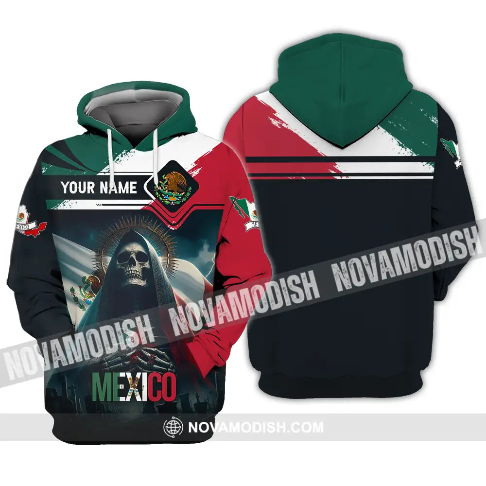 Unisex Shirt - Custom Text Shirt Mexico Shirt Hoodie / S T-shirt