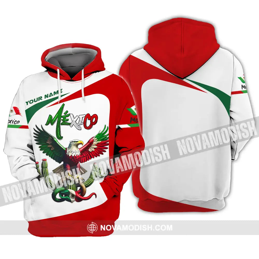 Unisex Shirt - Custom Text Shirt Mexico Shirt Hoodie / S T-shirt