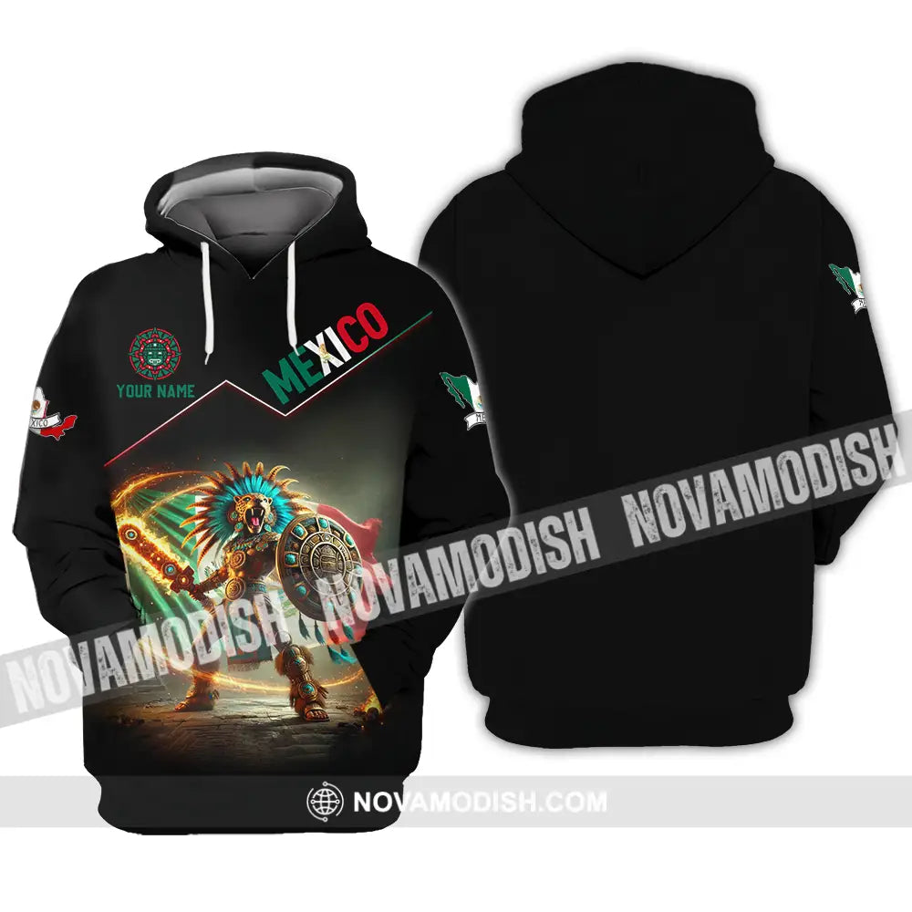 Unisex Shirt - Custom Text Mexico Hoodie / S T-Shirt