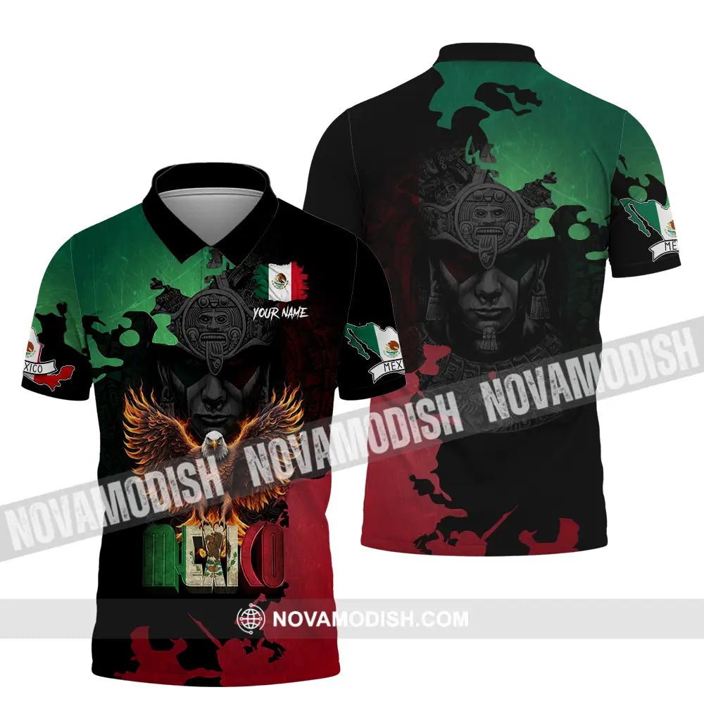 Unisex Shirt - Custom Text Shirt Mexico Shirt Polo Shirt / S T-shirt