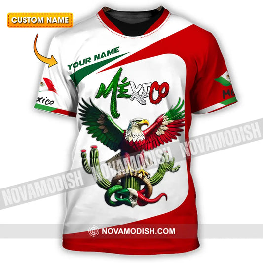 Unisex Shirt - Custom Text Shirt Mexico Shirt T-shirt