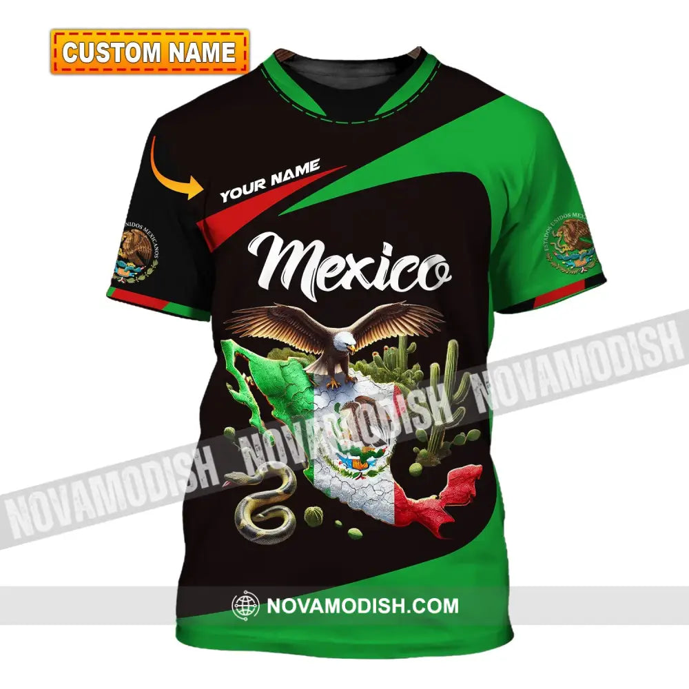 Unisex Shirt - Custom Text Mexico T-Shirt