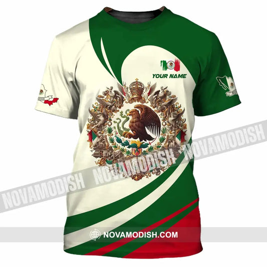 Unisex Shirt - Custom Text Shirt Mexico Shirt T-Shirt / S T-shirt