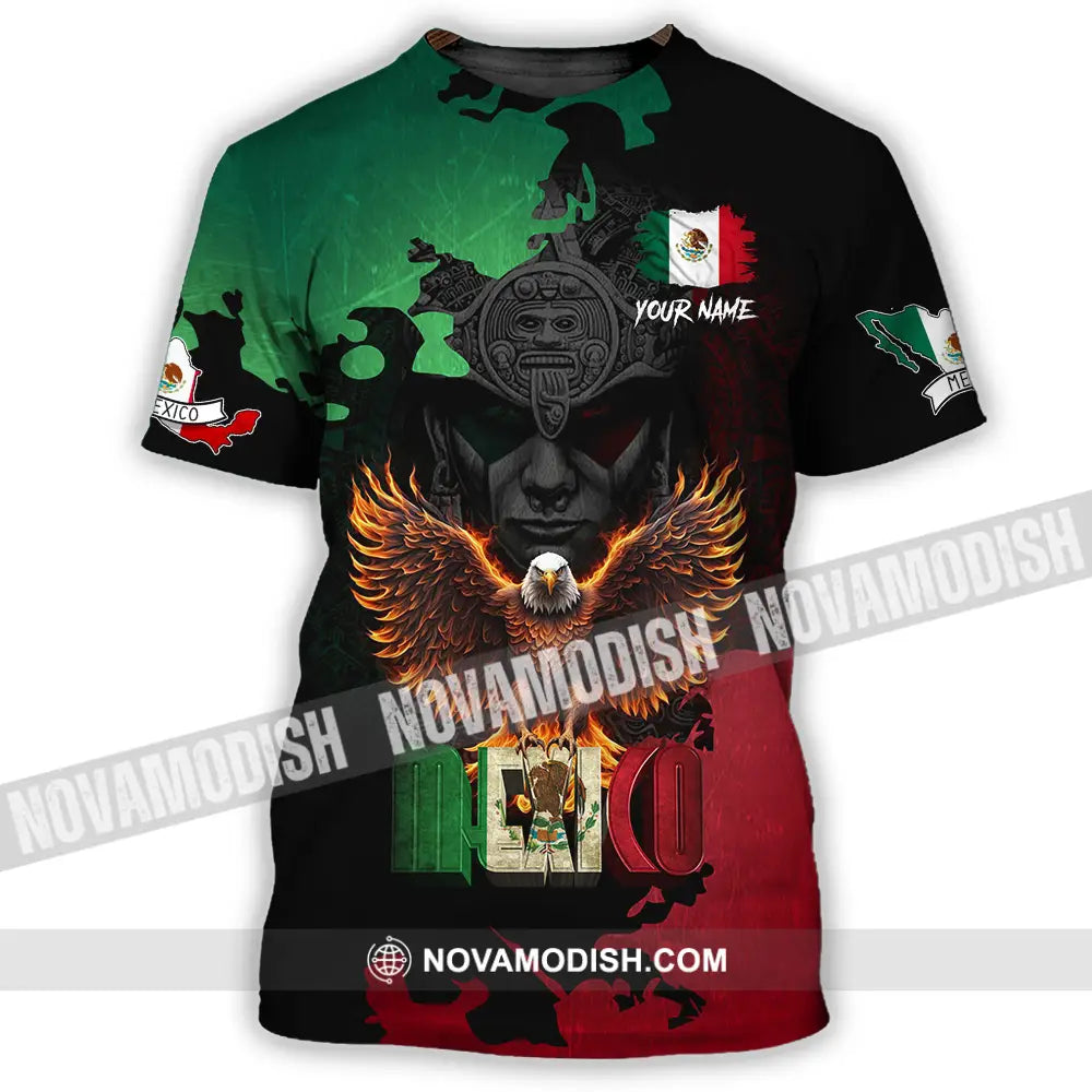 Unisex Shirt - Custom Text Shirt Mexico Shirt T-Shirt / S T-shirt