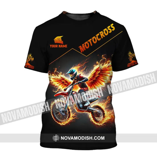 Unisex Shirt - Custom Text Motocross T-Shirt / S T-Shirt