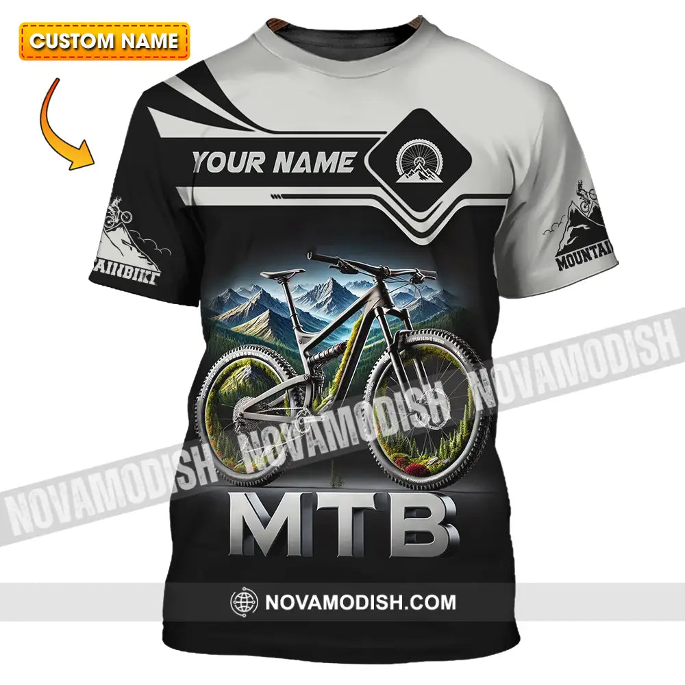 Unisex Shirt - Custom Text Mtb T-Shirt