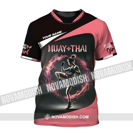 Unisex Shirt - Custom Text Muay Thai T-Shirt / S T-Shirt