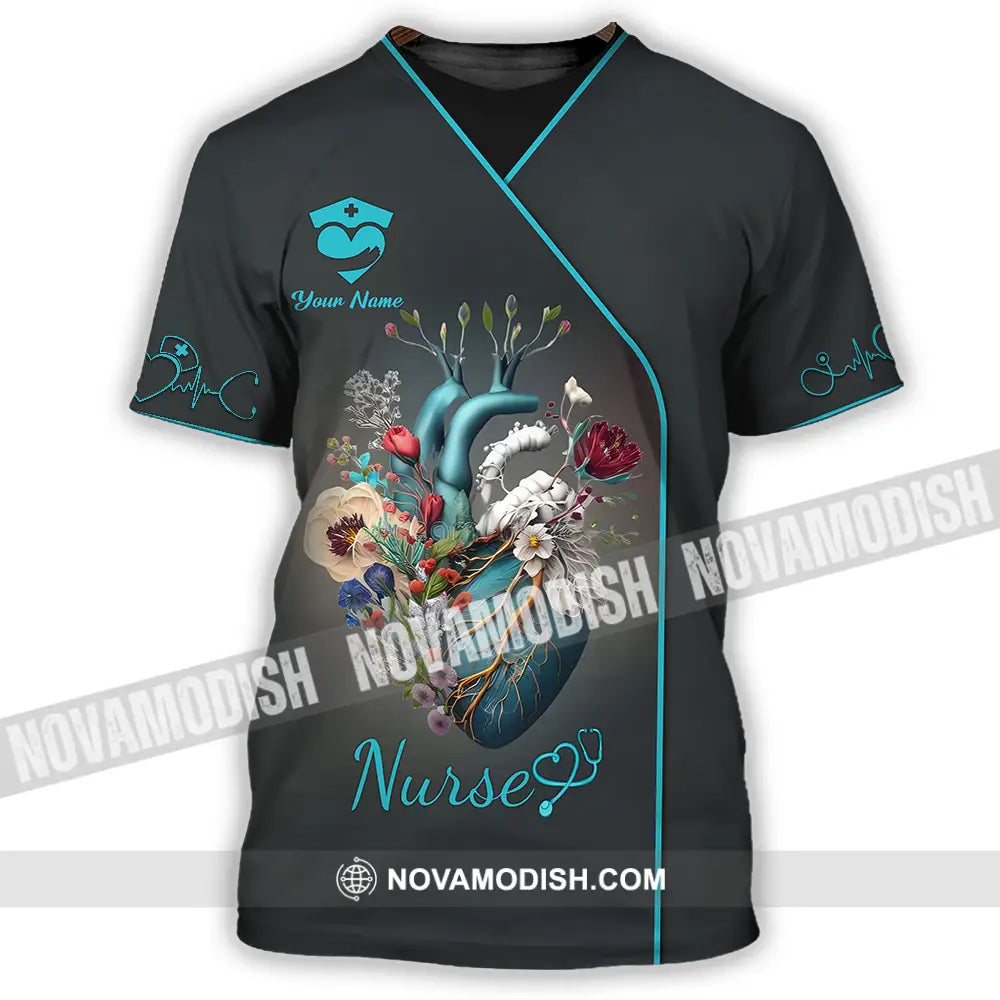 Unisex Shirt - Custom Text Nursing Shirt Nurse Life T-Shirt / S T-shirt