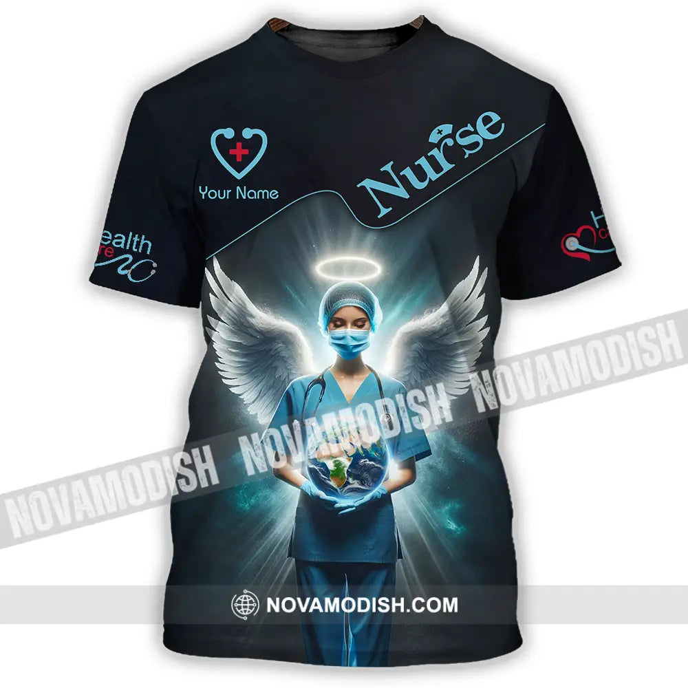 Unisex Shirt - Custom Text Nursing Shirt Nurse Life T-Shirt / S T-shirt