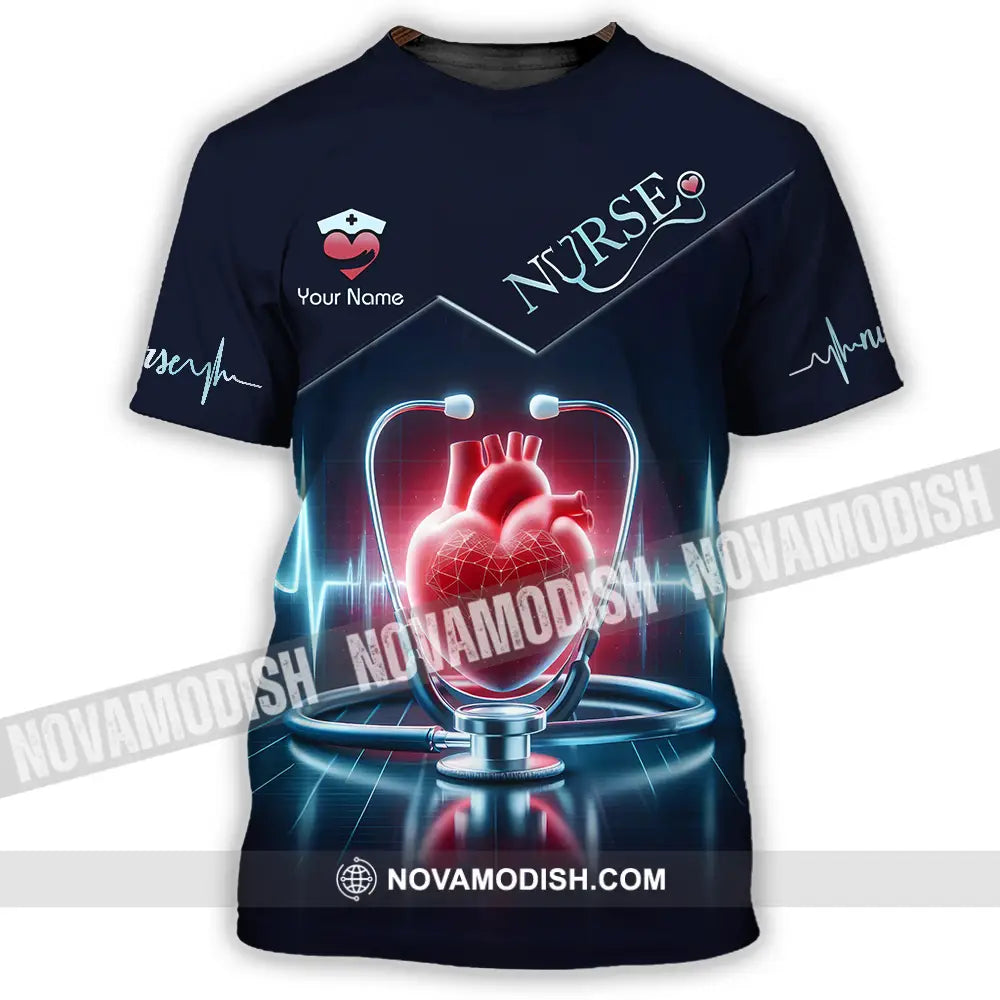 Unisex Shirt - Custom Text Nursing Shirt Nurse Life T-Shirt / S T-shirt