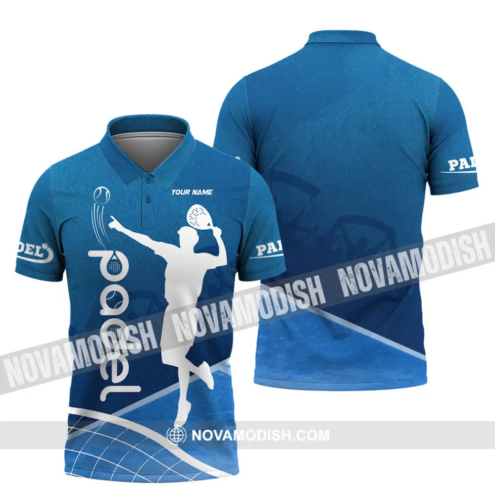 Unisex Shirt - Custom Text Shirt Padel Shirt Polo Shirt / S T-shirt