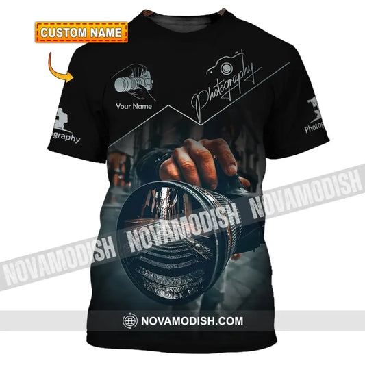 Unisex Shirt - Custom Text Shirt Photographer Shirt T-shirt