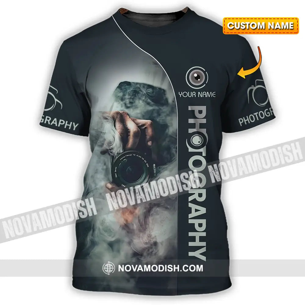 Unisex Shirt - Custom Text Shirt Photography T-shirt