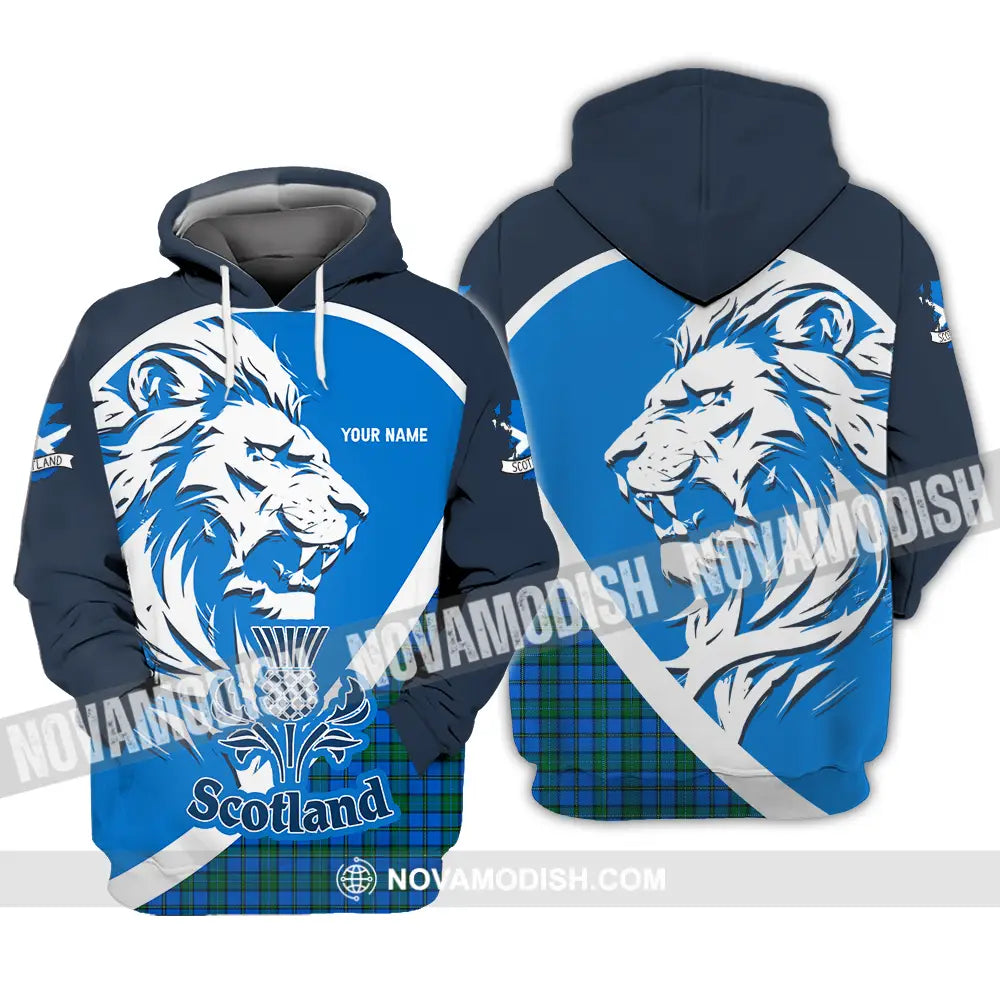 Unisex Shirt - Custom Text Shirt Scotland Shirt Hoodie / S T-shirt