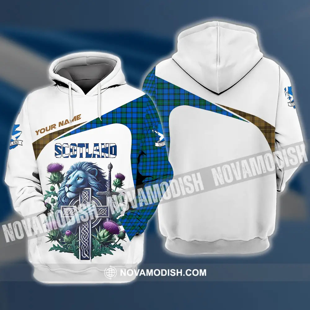 Unisex Shirt - Custom Text Shirt Scotland Shirt Hoodie / S T-shirt