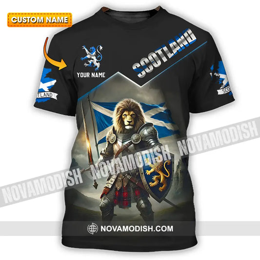 Unisex Shirt - Custom Text Shirt Scotland T-shirt